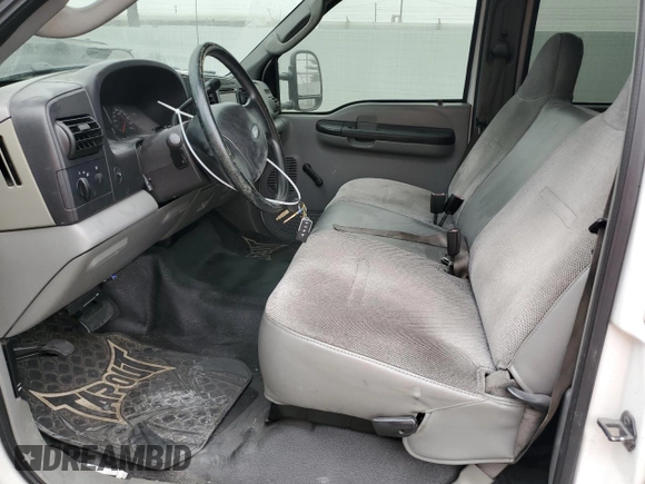 2007 Ford Super Duty F-250 XL with VIN 1FTSW20P57EA93773, listed as a Copart auction lot 74329794 with 275,807 mi miles and Salvage Title. Bid and sale history available at carsss.com. Image 7.