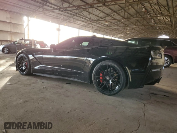 2016 Chevrolet Corvette 1LT with VIN 1G1YA2D78G5102817, listed as a Copart auction lot 84101424 with 21,021 mi miles and Salvage Title. Bid and sale history available at carsss.com. Image 2.