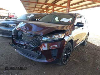 2019 Kia Sorento S V6 with VIN 5XYPG4A56KG590231, listed as a IAAI auction lot 41313789 with 92,776 mi miles. Bid and sale history available at carsss.com. Image 17.