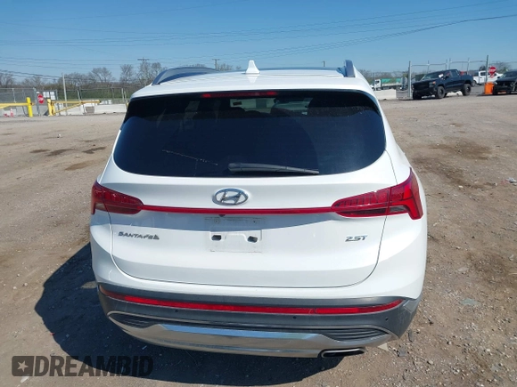 2022 Hyundai Santa Fe Limited with VIN 5NMS44ALXNH411409, listed as a IAAI auction lot 41889017 with 50,676 mi miles. Bid and sale history available at carsss.com. Image 17.