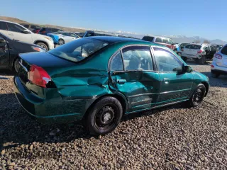 2001 Honda Civic EX with VIN 2HGES26761H602898, listed as a Copart auction lot 50371535 with 148,669 mi miles and Salvage Title. Bid and sale history available at DreamBid. Image 3.