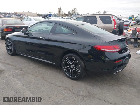 2020 Mercedes-Benz C 300 with VIN W1KWJ8DB7LF985843, listed as a IAAI auction lot 41484590 with 22,561 mi miles and . Bid and sale history available at DreamBid. Image 3.