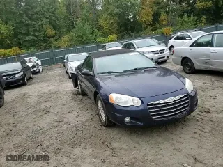 2004 Chrysler Sebring LXi with VIN 1C3EL55R14N177834, listed as a Copart auction lot 73147794 with 147,586 mi miles and Salvage Title. Bid and sale history available at carsss.com. Image 11.