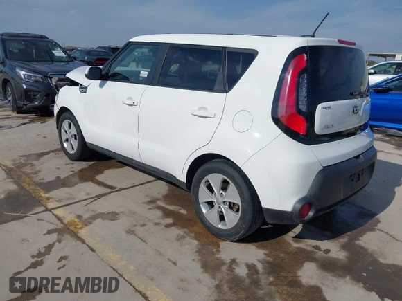 2015 Kia Soul with VIN KNDJN2A20F7134864, listed as a IAAI auction lot 41568503 with 89,627 mi miles and . Bid and sale history available at DreamBid. Image 3.