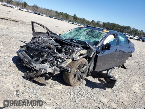 2021 Acura TLX w/A-Spec Package with VIN 19UUB6F5XMA004320, listed as a Copart auction lot 45376125 with Not Provided miles and Salvage Title. Bid and sale history available at carsss.com. Image 1.