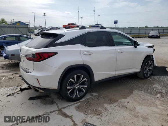2019 Lexus RX 350 with VIN 2T2BZMCA8KC171500, listed as a Copart auction lot 57032665 with 107,849 mi miles and Salvage title. Bid and sale history available at DreamBid. Image 3.
