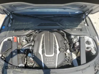 2014 Audi A8 4.0T z VIN WAUR2AFD5EN003727, wystawiony jako Copart lot #54324115 z przebiegiem 75 358 mil mil oraz Szkoda całkowita • Salvage title. Historia ofert i sprzedaży dostępna na DreamBid. Obrazek 11.