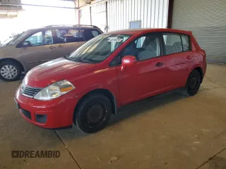 2008 Nissan Versa S with VIN 3N1BC13E08L403362, listed as a Copart auction lot 60700295 with 197,661 mi miles and Salvage title. Bid and sale history available at DreamBid. Image 1.