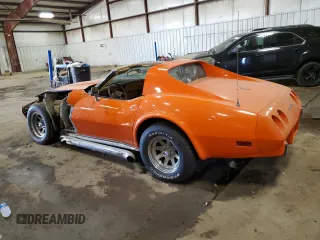 1976 Chevrolet Corvette with VIN 1Z37L6S427043, listed as a Copart auction lot 44618805 with 63,566 mi miles and Clean title. Bid and sale history available at DreamBid. Image 2.