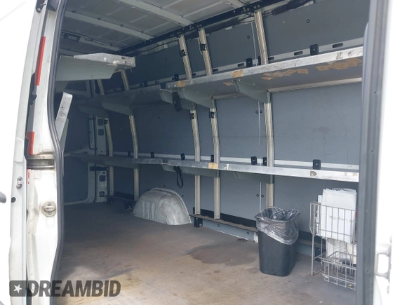 2011 Mercedes-Benz Sprinter Cargo with VIN WD3PE8CBXB5592597, listed as a IAAI auction lot 41963313 with 490,059 mi miles. Bid and sale history available at carsss.com. Image 8.