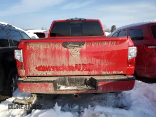 2024 Nissan Titan Pro-4X with VIN 1N6AA1ED6RN101155, listed as a Copart auction lot 41508525 with 16,622 mi miles and Salvage title. Bid and sale history available at DreamBid. Image 6.