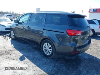 2018 Kia Sedona LX with VIN KNDMB5C18J6397114, listed as a IAAI auction lot 41273916 with 78,599 mi miles. Bid and sale history available at carsss.com. Image 3.