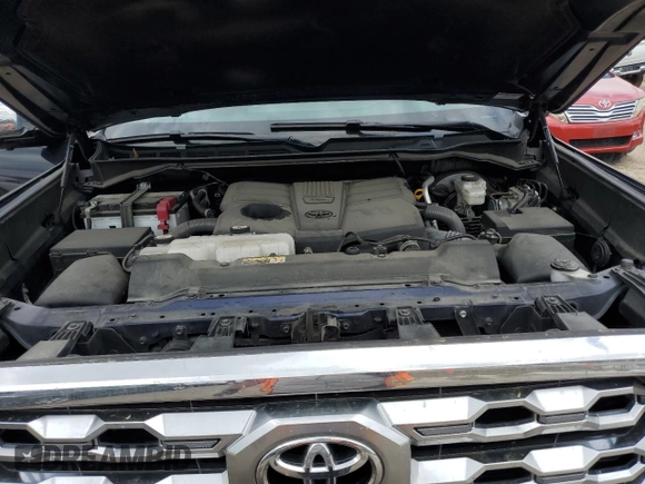 2023 Toyota Tundra 1794 Edition with VIN 5TFMA5AB7PX023918, listed as a Copart auction lot 49638235 with 58,499 mi miles and Salvage title. Bid and sale history available at DreamBid. Image 13.