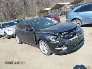 2013 Nissan Altima SL with VIN 1N4AL3AP0DN414967, listed as a IAAI auction lot 41894824 with 103,801 mi miles and . Bid and sale history available at DreamBid. Image 1.
