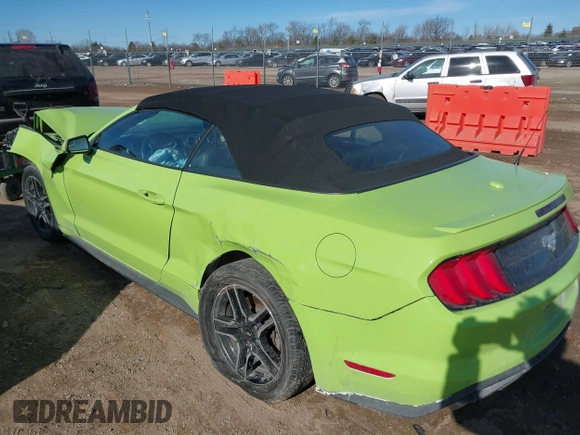 2020 Ford Mustang EcoBoost z VIN 1FATP8UHXL5186022, wystawiony jako IAAI lot #41395446 z przebiegiem 117 634 mil mil oraz . Historia ofert i sprzedaży dostępna na DreamBid. Obrazek 3.