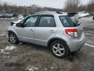 2008 Suzuki SX4 with VIN JS2YB417885102120, listed as a Copart auction lot 44444025 with 0 mi miles and Salvage Title. Bid and sale history available at carsss.com. Image 2.