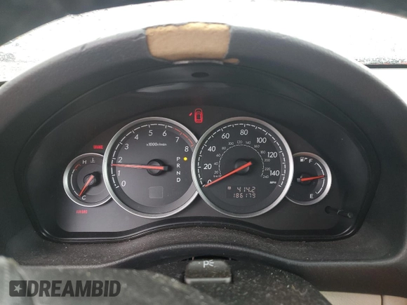 2006 Subaru Legacy Outback Limited with VIN 4S4BP62C167360968, listed as a Copart auction lot 47484445 with 186,179 mi miles and Salvage title. Bid and sale history available at DreamBid. Image 9.