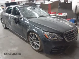 2020 Mercedes-Benz S-Class S 560 with VIN WDDUG8DB7LA505643, listed as a IAAI auction lot 41959588 with 37,307 mi miles. Bid and sale history available at carsss.com. Image 1.