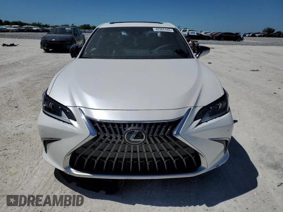 2023 Lexus ES with VIN 58ADA1C15PU034256, listed as a Copart auction lot 49302445 with 11,543 mi miles and Non Repairable. Bid and sale history available at carsss.com. Image 5.