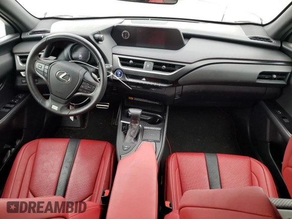 2021 Lexus UX with VIN JTHE9JBH2M2051660, listed as a Copart auction lot 44171883 with 13,471 mi miles. Bid and sale history available at carsss.com. Image 8.