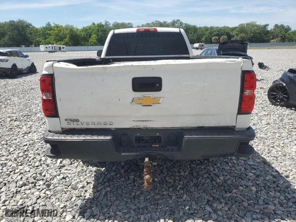 2018 Chevrolet Silverado 1500 Work Truck with VIN 1GCNCNEC2JZ279381, listed as a Copart auction lot 51824955 with 191,470 mi miles and Clean Title. Bid and sale history available at carsss.com. Image 6.