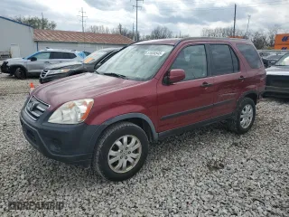 2006 Honda CR-V EX with VIN SHSRD78856U404767, listed as a Copart auction lot 51634545 with 247,267 mi miles and Salvage Title. Bid and sale history available at carsss.com. Image 1.