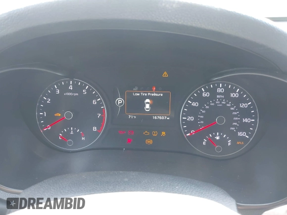 2016 Kia Optima SX Turbo with VIN 5XXGW4L26GG019985, listed as a IAAI auction lot 42174560 with 167,607 mi miles and . Bid and sale history available at DreamBid. Image 7.