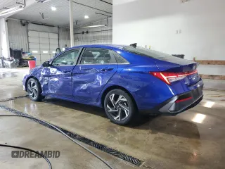 2024 Hyundai Elantra SEL with VIN KMHLS4DG1RU780582, listed as a Copart auction lot 53147805 with 4,282 mi miles and Salvage Title. Bid and sale history available at DreamBid. Image 2.