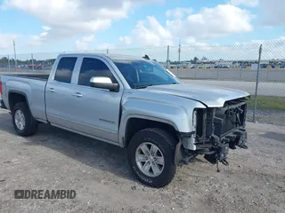 2016 GMC Sierra 1500 SLE z VIN 1GTV2MEH9GZ373100, wystawiony jako IAAI lot #42152503 z przebiegiem 126 801 mil mil oraz . Historia ofert i sprzedaży dostępna na DreamBid. Obrazek 1.