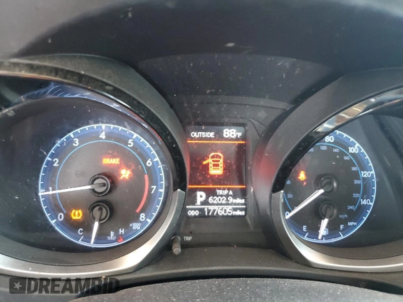 2016 Toyota Corolla L with VIN 2T1BURHE9GC510168, listed as a Copart auction lot 62589405 with 177,605 mi miles and Salvage title. Bid and sale history available at DreamBid. Image 9.