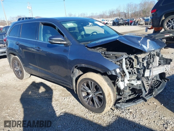 2018 Toyota Highlander LE with VIN 5TDBZRFH2JS818635, listed as a IAAI auction lot 41363485 with 120,948 mi miles and . Bid and sale history available at DreamBid. Image 1.