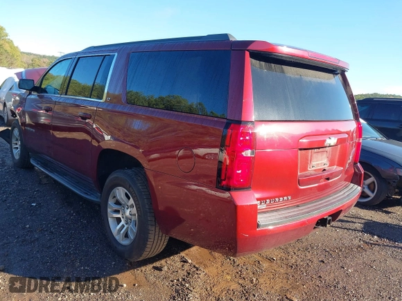 2017 Chevrolet Suburban LT with VIN 1GNSKHKC3HR311901, listed as a IAAI auction lot 40883429 with 141,325 mi miles. Bid and sale history available at carsss.com. Image 3.