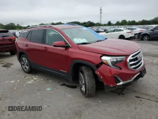 2020 GMC Terrain SLT with VIN 3GKALPEV8LL223505, listed as a Copart auction lot 56093415 with 62,132 mi miles and Salvage title. Bid and sale history available at DreamBid. Image 4.