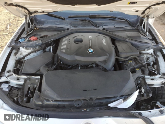 2017 BMW 4 Series 430i with VIN WBA4R7C5XHK895968, listed as a Copart auction lot 44191095 with 77,713 mi miles and Salvage Title. Bid and sale history available at DreamBid. Image 11.