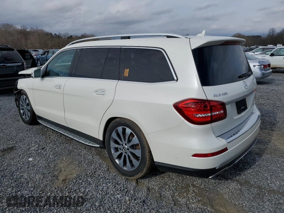 2018 Mercedes-Benz GLS with VIN 4JGDF6EE7JB127398, listed as a Copart auction lot 72575192 with 40,538 mi miles. Bid and sale history available at carsss.com. Image 2.