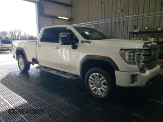 2020 GMC Sierra 3500HD Denali z VIN 1GT49WEY2LF317238, wystawiony jako Copart lot #51967295 z przebiegiem 125 681 mil mil oraz Szkody całkowita. Historia ofert i sprzedaży dostępna na DreamBid. Obrazek 4.