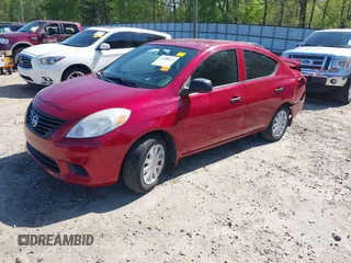 2014 Nissan Versa SV with VIN 3N1CN7AP3EL847465, listed as a IAAI auction lot 41988411 with 128,773 mi miles. Bid and sale history available at carsss.com. Image 2.