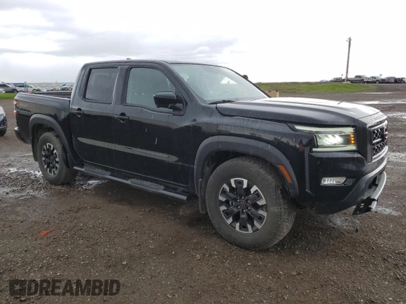 2022 Nissan Frontier S with VIN 1N6ED1EKXNN678630, listed as a Copart auction lot 58047445 with 64,460 mi miles and Salvage title. Bid and sale history available at DreamBid. Image 4.
