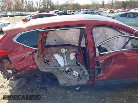 2018 Honda CR-V EX-L with VIN 2HKRW2H89JH660523, listed as a IAAI auction lot 41877280 with 51,261 mi miles. Bid and sale history available at carsss.com. Image 21.