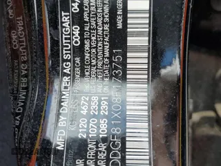 2008 Mercedes-Benz C 300 Sport with VIN WDDGF81X08F173751, listed as a Copart auction lot 57802265 with 94,433 mi miles and Salvage title. Bid and sale history available at DreamBid. Image 12.