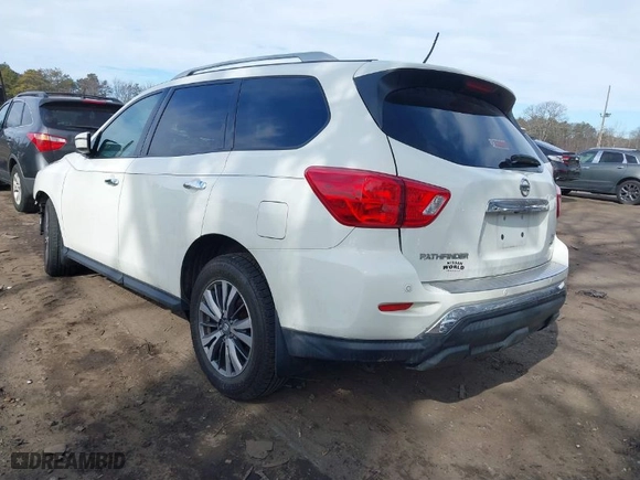 2018 Nissan Pathfinder SV with VIN 5N1DR2MM7JC651444, listed as a IAAI auction lot 41622981 with 92,191 mi miles. Bid and sale history available at carsss.com. Image 3.
