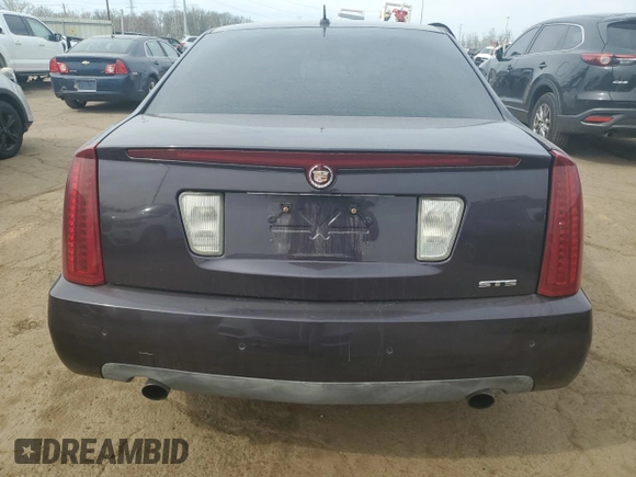 2006 Cadillac STS with VIN 1G6DW677160132007, listed as a Copart auction lot 54205615 with 78,700 mi miles and Clean Title. Bid and sale history available at carsss.com. Image 6.