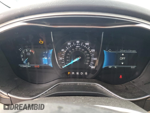 2015 Ford Fusion SE with VIN 3FA6P0H74FR117389, listed as a Copart auction lot 52137135 with 172,942 mi miles and Salvage Title. Bid and sale history available at carsss.com. Image 9.