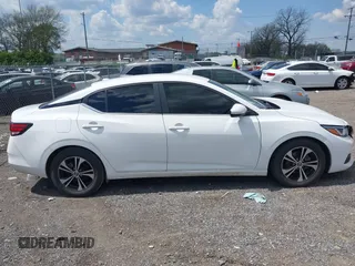 2022 Nissan Sentra SV with VIN 3N1AB8CVXNY255632, listed as a IAAI auction lot 41983125 with 45,814 mi miles. Bid and sale history available at carsss.com. Image 13.