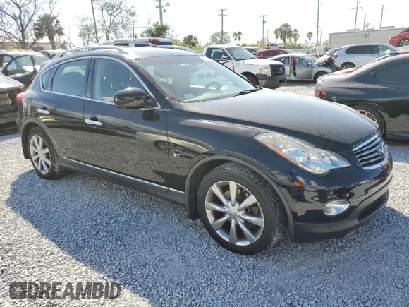 2014 Infiniti QX50 Journey with VIN JN1BJ0HR7EM192724, listed as a Copart auction lot 44741055 with 100,465 mi miles and Clean Title. Bid and sale history available at carsss.com. Image 4.