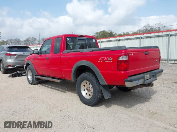 2002 Ford Ranger XL Fleet with VIN 1FTZR45E32TA50496, listed as a IAAI auction lot 41794100 with 168,313 mi miles. Bid and sale history available at carsss.com. Image 3.