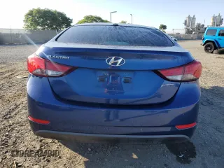 2015 Hyundai Elantra SE z VIN 5NPDH4AE3FH583168, wystawiony jako Copart lot #57910345 z przebiegiem 110 291 mil mil oraz Szkody całkowita. Historia ofert i sprzedaży dostępna na DreamBid. Obrazek 6.