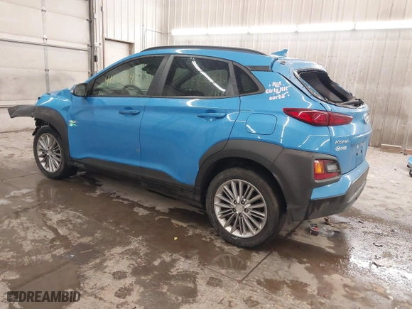 2019 Hyundai Kona SEL with VIN KM8K6CAA6KU359294, listed as a IAAI auction lot 41176192 with 52,208 mi miles. Bid and sale history available at carsss.com. Image 3.