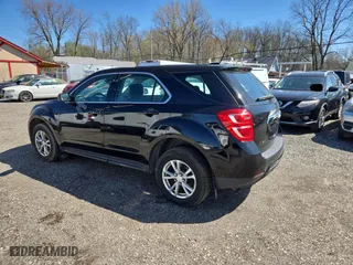 2017 Chevrolet Equinox LS with VIN 2GNFLEEK4H6284560, listed as a Copart auction lot 52538345 with 104,378 mi miles and Clean Title. Bid and sale history available at carsss.com. Image 3.