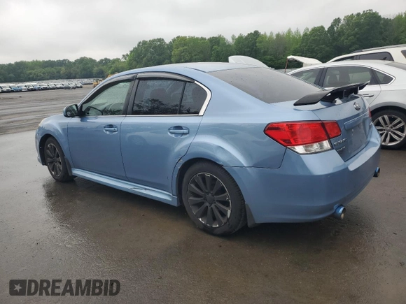 2010 Subaru Legacy Limited Moon with VIN 4S3BMBK66A3234024, listed as a Copart auction lot 55351705 with 231,039 mi miles and Salvage title. Bid and sale history available at DreamBid. Image 2.